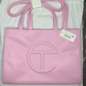Telfar Pink Medium Shopping bag